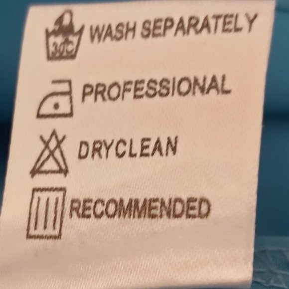 MISSLOOK | Women's Embroidered V-Neck Top Blue Size 4XL - Picture 8 of 8